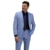 TERNO MELANGE SEMI SLIM AZUL SERENITE