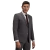 TERNO MELANGE SLIM FIT CINZA