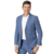 TERNO POLIVISCOSE COM ELASTANO SLIM FIT AZUL SERENITE - comprar online