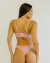Conjunto barrado rosa - comprar online