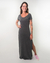 Imagem do Vestido Longo Com Manga Feminino Santacosta
