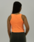 Cropped Feminino Sem Manga Assinatura Santacosta