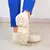 Mocassim Tratorado Off-White - RV Chinelaria
