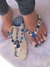 Olho Grego Strass - Havaianas Slim Branca - comprar online