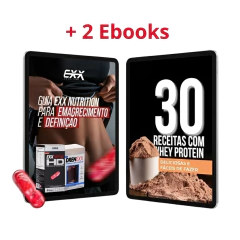 Kit Queima e Retenção - 1 DrenExx + 1 ExxDrene - Exx Nutrition Suplementos