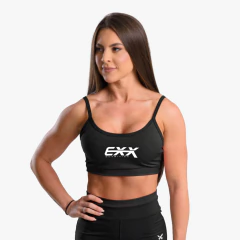 Conjunto Fitness top + Legging | Preto - Exx Nutrition