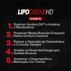 Kit 5 Lipodrene HD - loja online