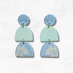 Pendientes Blue Sky