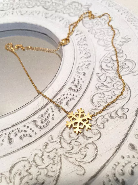 Collar Copo de Nieve