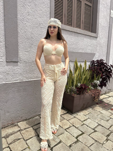 SAÍDA RENDADA OFF - CALÇA - comprar online