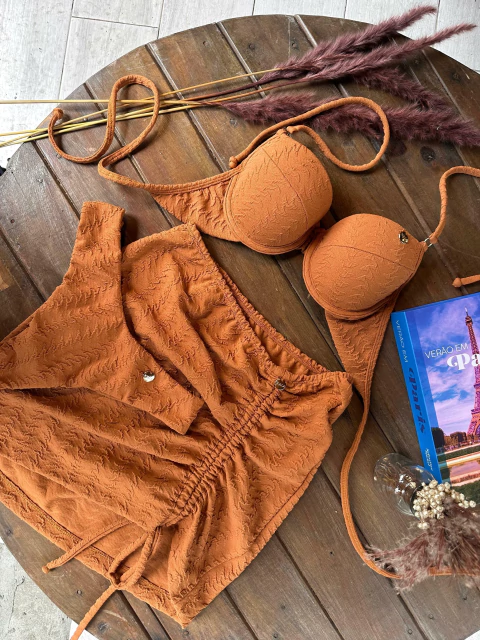 BIQUÍNI CARAMELO - SAINHA - BOJO SUTIÃ - comprar online