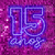 Luminária Neon Led 15 anos Festa Aniversário Debutante 43x50cm - Neon Types
