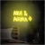 Luminária Neon Led Aqui e agora 50x28cm - comprar online