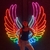 Luminária Neon Led Par de Asas Premium 180x140cm