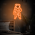 Luminária Neon Led Astronauta 45x80cm - comprar online