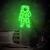 Luminária Neon Led Astronauta 45x80cm - loja online