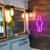Luminária Neon Led Banheiro Sanitário Feminino 13x35cm