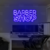 Luminária Neon Led Barber Shop Barbearia 70x35cm