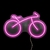 Luminária Neon Led Bicicleta 50x29cm - Neon Types