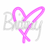 Luminária Neon Led Britney Spears Signature 55x47cm - comprar online
