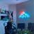Luminária Neon Led Montanha Landscape 60x25cm