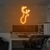 Luminária Neon Led Cervo 30x60cm