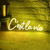 Luminária Neon Led C'est la vie 60x19cm