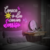 Luminária Neon Led Comece o dia com um sorriso 60x70cm