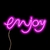 Luminária Neon Led Enjoy 60x25cm - loja online