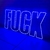 Luminária Neon Led F8ck 100x48cm