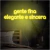 Luminária Neon Led Gente fina elegante e sincera 154x40cm na internet