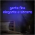 Luminária Neon Led Gente fina elegante e sincera 154x40cm - loja online