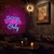 Luminária Neon Led Good vibes only 75x65cm