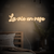 Luminária Neon Led La vie en rose 100x20cm