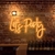 Luminária Neon Led Let's Party 60x36cm