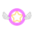 Luminária Neon Led Star Sakura Card Captors 50x31cm - comprar online