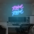 Luminária Neon Led Rebel Rebel 55x54cm