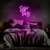Luminária Neon Led Seja luz 40x40cm