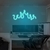 Luminária Neon Led Foguinho Chama 100x40cm - comprar online