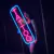 Luminária Neon Led Tattoo 30x100cm - comprar online