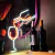 Luminária Neon Led Garrafa de Vinho 28x40cm