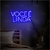 Luminária Neon Led Você é linda 45x24cm na internet