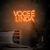 Imagem do Luminária Neon Led Você é linda 45x24cm