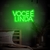 Luminária Neon Led Você é linda 45x24cm na internet