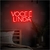 Luminária Neon Led Você é linda 45x24cm - Neon Types