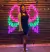 Luminária Neon Led Par de Asas Queen 100x120cm