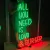 Luminária Neon Led All you need is love and burger 83x120cm - comprar online