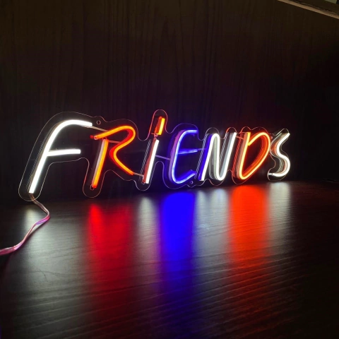 Luminária Neon Led Friends 60x13cm