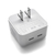 FUENTE DOBLE ENTRADA USB-C 35W