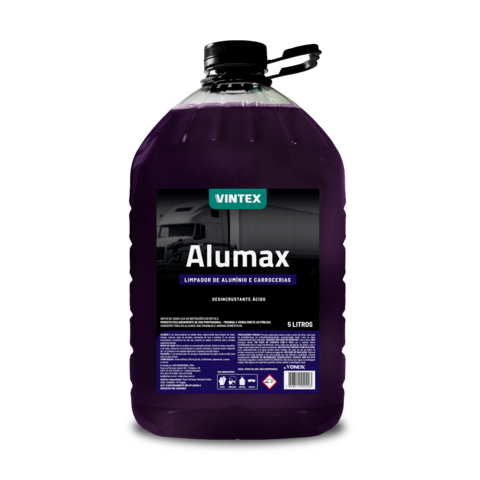 Alumax Vonixx Vintex Desincrustante Ácido Limpa Baú Roxo Alumínio Concentrado 5L - comprar online